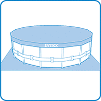 Piscina INTEX™ Ultra XTR Frame - Ø 610 cm (el conjunto incluye bomba de filtro de arena)