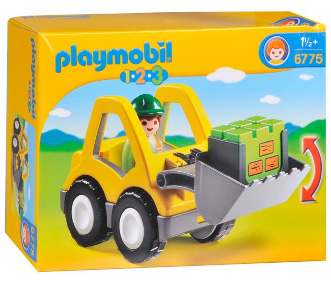 excavadora de playmobil