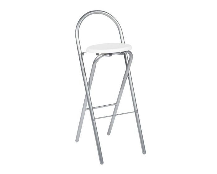 Taburete Plegable Rolser M11 UNE, Blanco