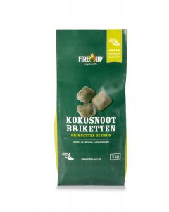 Saco de briquetas de coco 3 kg