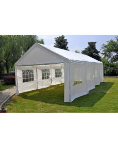 Pure Garden & Living carpa para fiestas con paredes laterales de 4x8 metros blanca