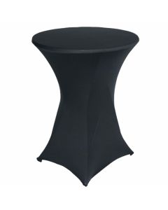 Funda de mesa alta negra