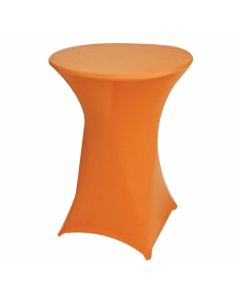 Funda de mesa alta naranja