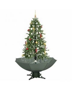 Árbol de Navidad nevando verde - 170cm