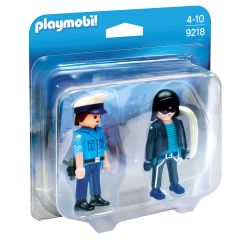 Playmobil, duo pack policía y ladrón