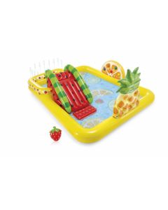 Piscina para niños Intex - Play Center Fun & Fruity (244 x 191 x 91 cm)