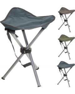 Taburete plegable de metal