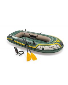 INTEX™ Barca hinchable  - Seahawk 2 Set (incluye remos y bomba)