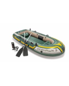 Barca hinchable Intex - Set Seahawk 3 (bomba y remos incluidos)