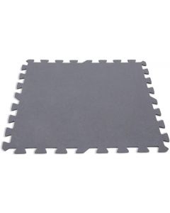 Baldosas grises para piscinas Intex (8 piezas de 50 x 50 x 0,5 cm)