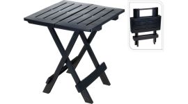 Mesa de camping 44 x 44 negro