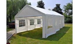 Pure Garden & Living carpa para fiestas con paredes laterales de 4x8 metros blanca