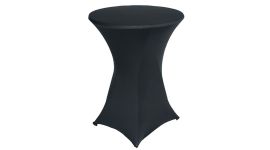 Funda de mesa alta negra