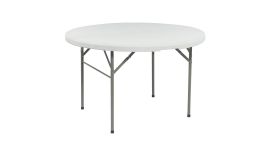 Mesa apilable redonda Party de 122 cm