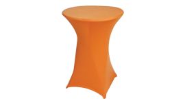 Funda de mesa alta naranja