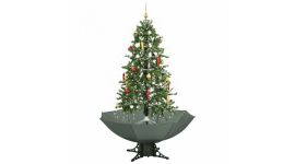 Árbol de Navidad nevando verde - 170cm