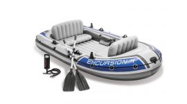 Barca hinchable Intex - Set Excursion 4