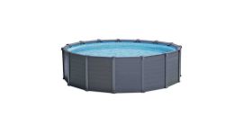 Piscina Intex Graphite Panel Ø 478 cm (conjunto)