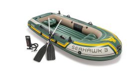 Barca hinchable Intex - Set Seahawk 3 (bomba y remos incluidos)