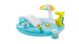 INTEX™ Gator Playcenter - Piscina paraíso acuático zona multijuegos