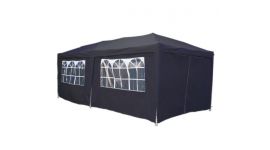 Carpa Pop-up 3x6m gris - PE 160 gr/m