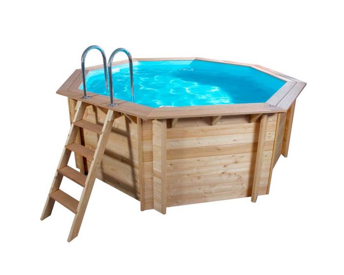 Interline Spruce 440 x 440 | Lujosa piscina de madera