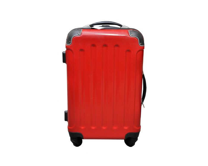 Maleta roja de alto brillo 40 litros