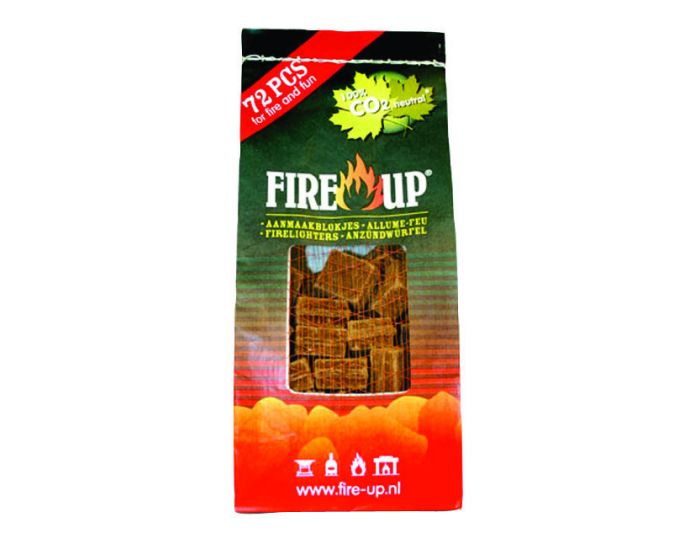 Pastillas de encendido marrón 72 uds.