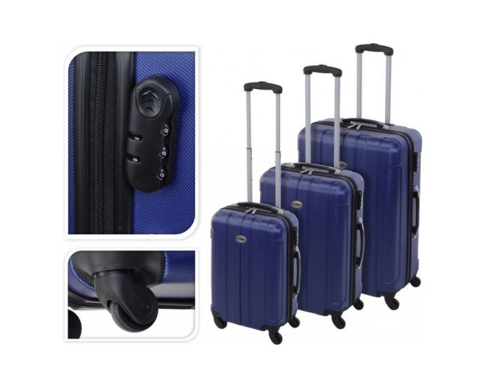 Maleta color azul - 35 litros