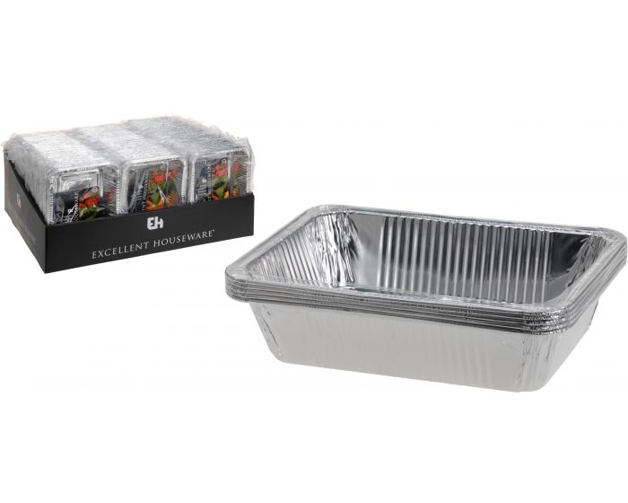Bandejas para barbacoa 5 uds.