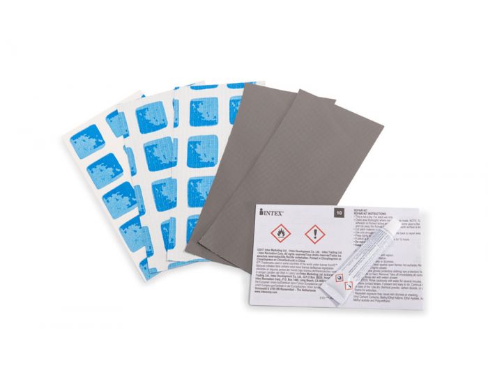 Intex - kit parches reparadores gris
