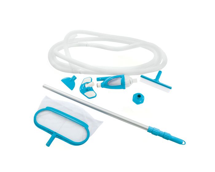 INTEX™ Kit de mantenimiento para piscina Deluxe - Ø 29,8 mm conexión (mango telescópico incluido)