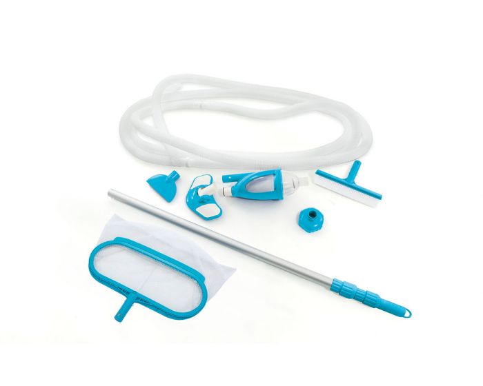 INTEX™ Kit de mantenimiento para piscina Deluxe - Ø conexión 29,8 mm (mango telescópico incluido)