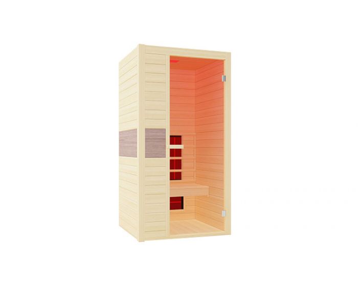 Cabina de infrarrojos Interline Ruby para 1 persona 100 x 94 x 190