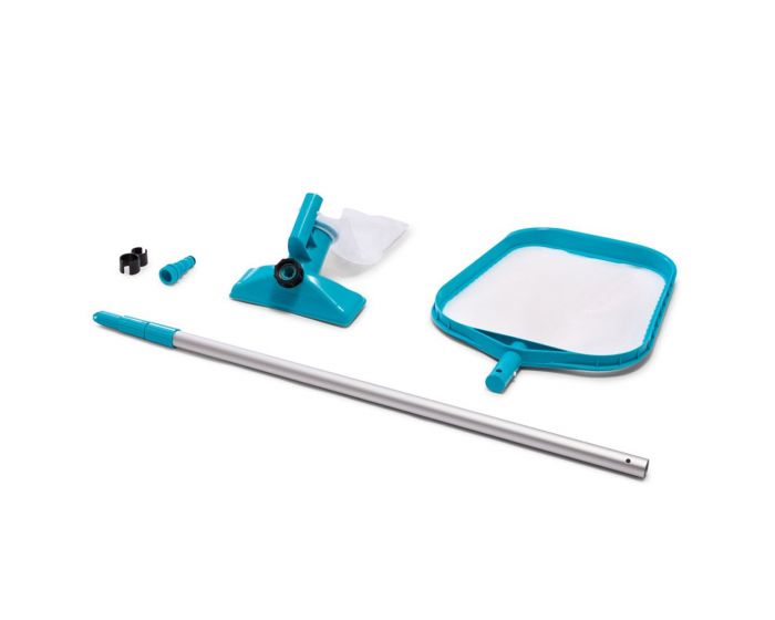 INTEX™ Kit de mantenimiento para piscina - Ø 26,2 mm conexión (mango telescópico incluido)