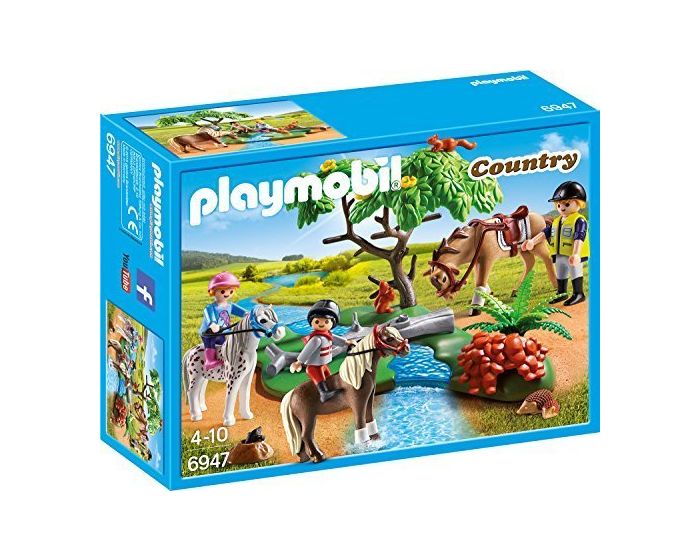 Playmobil 6947, paseo de ponis en el campo