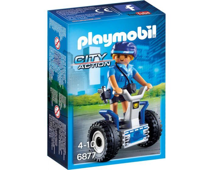 Playmobil 6877, policía con Balance Racer